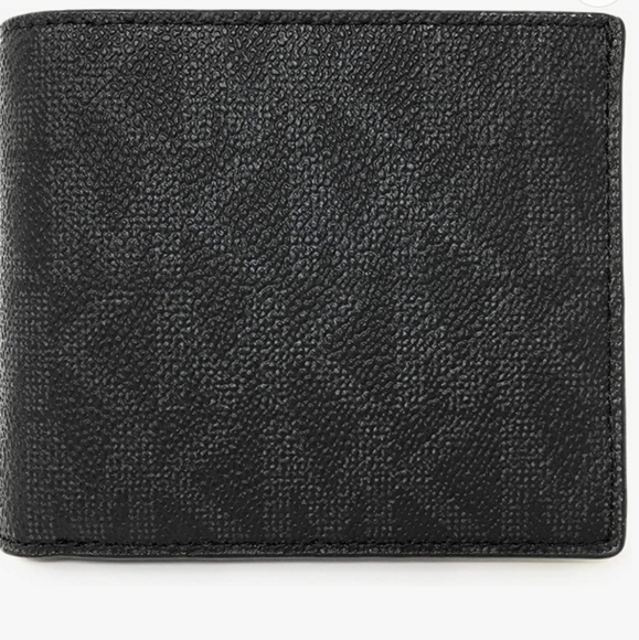 New! MICHAEL KORS MK Monogram Jet Set Mens Billfold Wallet. - Picture 4 of 11